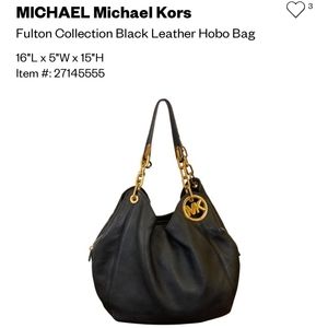 Michael Kors Fulton Hobo Bag